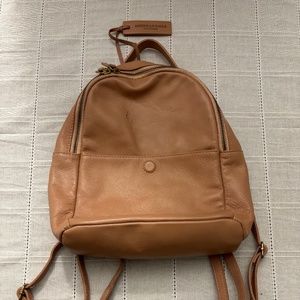 American Eagle leather backpack